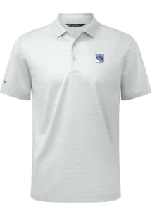 Levelwear New York Rangers Mens White System Short Sleeve Polo