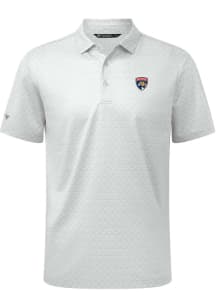 Levelwear Florida Panthers Mens White System Short Sleeve Polo