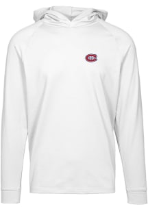 Levelwear Montreal Canadiens Mens White Dimension Long Sleeve Hoodie