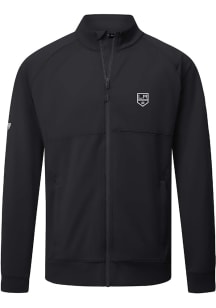 Levelwear Los Angeles Kings Mens Black Form Embroidered Long Sleeve Zip
