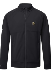 Levelwear Vegas Golden Knights Mens Black Form Embroidered Long Sleeve Zip