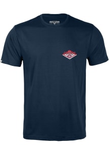 Levelwear Montreal Canadiens Navy Blue Richmond Club Patch Short Sleeve T Shirt