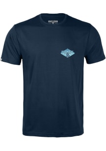 Levelwear Seattle Kraken Navy Blue Richmond Club Patch Short Sleeve T Shirt