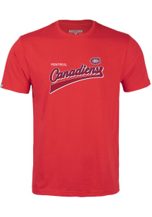 Levelwear Montreal Canadiens Red Richmond Short Sleeve T Shirt