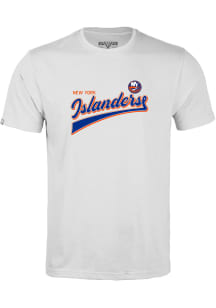 Levelwear New York Islanders White Richmond Short Sleeve T Shirt