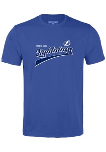 Levelwear Tampa Bay Lightning Blue Richmond Short Sleeve T Shirt