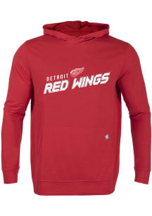 Levelwear Detroit Red Wings Mens Red Relay Long Sleeve Hoodie