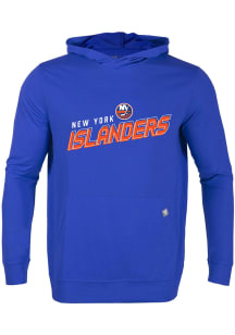 Levelwear New York Islanders Mens Blue Relay Long Sleeve Hoodie