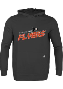 Levelwear Philadelphia Flyers Mens Black Relay Long Sleeve Hoodie