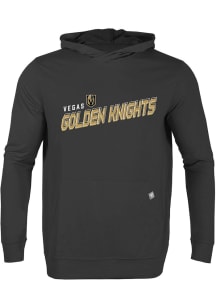 Levelwear Vegas Golden Knights Mens Black Relay Long Sleeve Hoodie