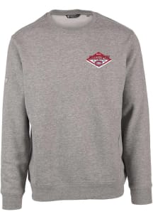 Levelwear Montreal Canadiens Mens Grey Zane Long Sleeve Crew Sweatshirt