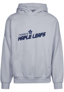 Levelwear Toronto Maple Leafs Mens Grey Contact Long Sleeve Hoodie