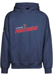 Levelwear Florida Panthers Mens Navy Blue Contact Long Sleeve Hoodie