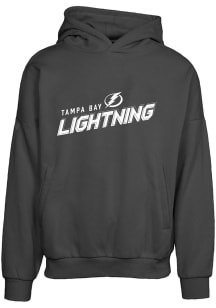 Levelwear Tampa Bay Lightning Mens Black Contact Long Sleeve Hoodie