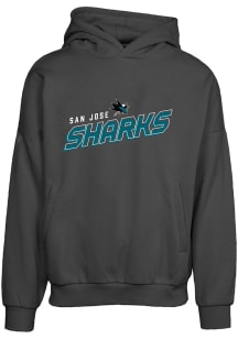 Levelwear San Jose Sharks Mens Black Contact Long Sleeve Hoodie