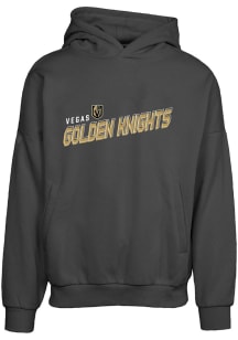 Levelwear Vegas Golden Knights Mens Black Contact Long Sleeve Hoodie