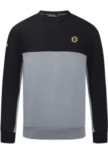 Levelwear Boston Bruins Mens Black Legacy Rafters Long Sleeve Crew Sweatshirt