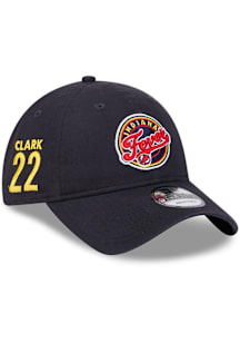 Caitlin Clark Indiana Fever GCP Caitlin Clark 22 Side 9TWENTY Adjustable Hat - Navy Blue