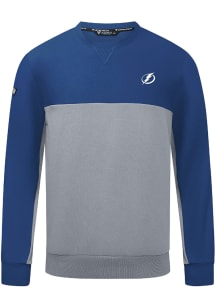 Levelwear Tampa Bay Lightning Mens Blue Legacy Rafters Long Sleeve Crew Sweatshirt