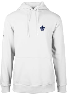 Levelwear Toronto Maple Leafs Mens White Podium Long Sleeve Hoodie