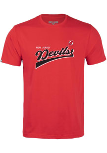 Levelwear New Jersey Devils Youth Red Richmond Jr Short Sleeve T-Shirt