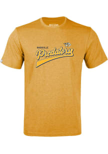 Levelwear Nashville Predators Youth Gold Richmond Jr Short Sleeve T-Shirt