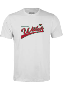 Levelwear Minnesota Wild Youth White Richmond Jr Short Sleeve T-Shirt