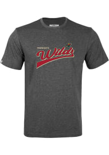Levelwear Minnesota Wild Youth Grey Richmond Jr Short Sleeve T-Shirt