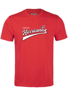 Levelwear Carolina Hurricanes Youth Red Richmond Jr Short Sleeve T-Shirt