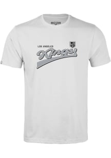 Levelwear Los Angeles Kings Youth White Richmond Jr Short Sleeve T-Shirt