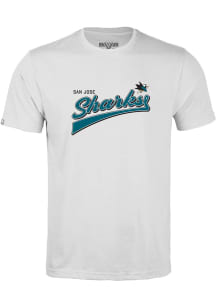 Levelwear San Jose Sharks Youth White Richmond Jr Short Sleeve T-Shirt