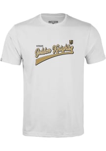 Levelwear Vegas Golden Knights Youth White Richmond Jr Short Sleeve T-Shirt