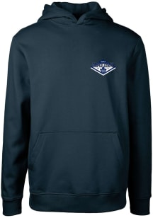 Levelwear Toronto Maple Leafs Youth Navy Blue Podium Jr Club Patch Long Sleeve Hoodie