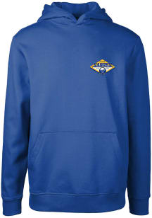 Levelwear Buffalo Sabres Youth Blue Podium Jr Club Patch Long Sleeve Hoodie