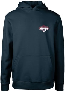 Levelwear Colorado Avalanche Youth Navy Blue Podium Jr Long Sleeve Hoodie