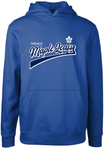 Levelwear Toronto Maple Leafs Youth Blue Podium Jr Vintage Long Sleeve Hoodie