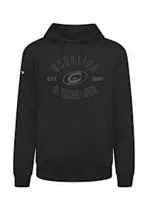 Levelwear Carolina Hurricanes Mens Black Podium Abyssal Long Sleeve Hoodie