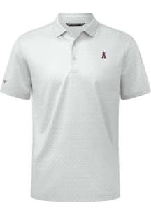 Levelwear Los Angeles Angels Mens White System Short Sleeve Polo