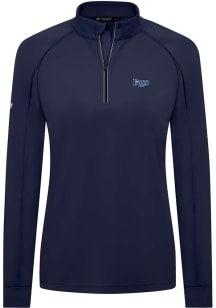 Levelwear Tampa Bay Rays Womens Navy Blue Kinetic 1/4 Zip Pullover