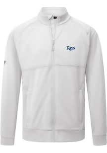 Levelwear Tampa Bay Rays Mens White Form Long Sleeve Full Zip Jacket
