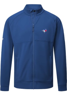 Levelwear Toronto Blue Jays Mens Blue Form Long Sleeve Full Zip Jacket