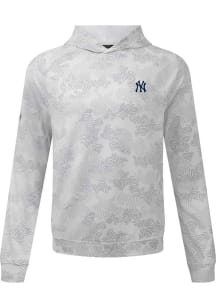 Levelwear New York Yankees Mens White Blender Long Sleeve Hoodie