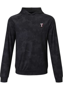 Levelwear Texas Rangers Mens Grey Blender Long Sleeve Hoodie