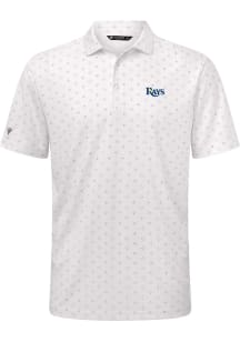 Levelwear Tampa Bay Rays Mens White Detect Short Sleeve Polo