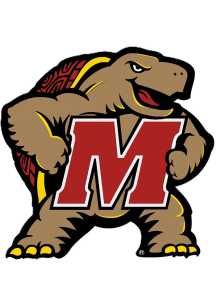 Red Maryland Terrapins Mascot Decal