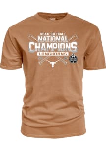 Texas Longhorns Burnt Orange National Champions Title Fight Short Sleeve T Shirt