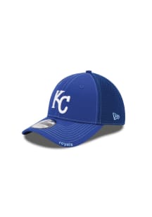 New Era Kansas City Royals Mens Blue Neo 3930 Flex Hat