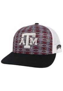 Hooey Texas A&amp;M Aggies Maroon Printed 5-Panel 3T Trucker Youth Adjustable Hat