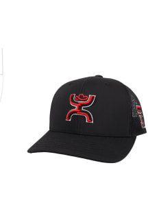 Hooey Texas Tech Red Raiders Black Hooey Man Trucker Youth Adjustable Hat