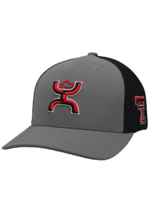 Hooey Texas Tech Red Raiders Mens Grey 2T Hooey Man 5-Panel Mesh Flex Hat